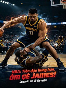 NBA: Tiền đạo hung hãn, ôm đè James!