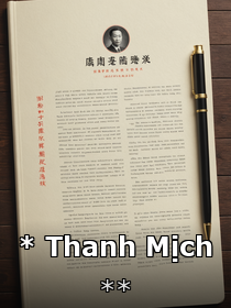 *Tác giả:* Thanh Mịch